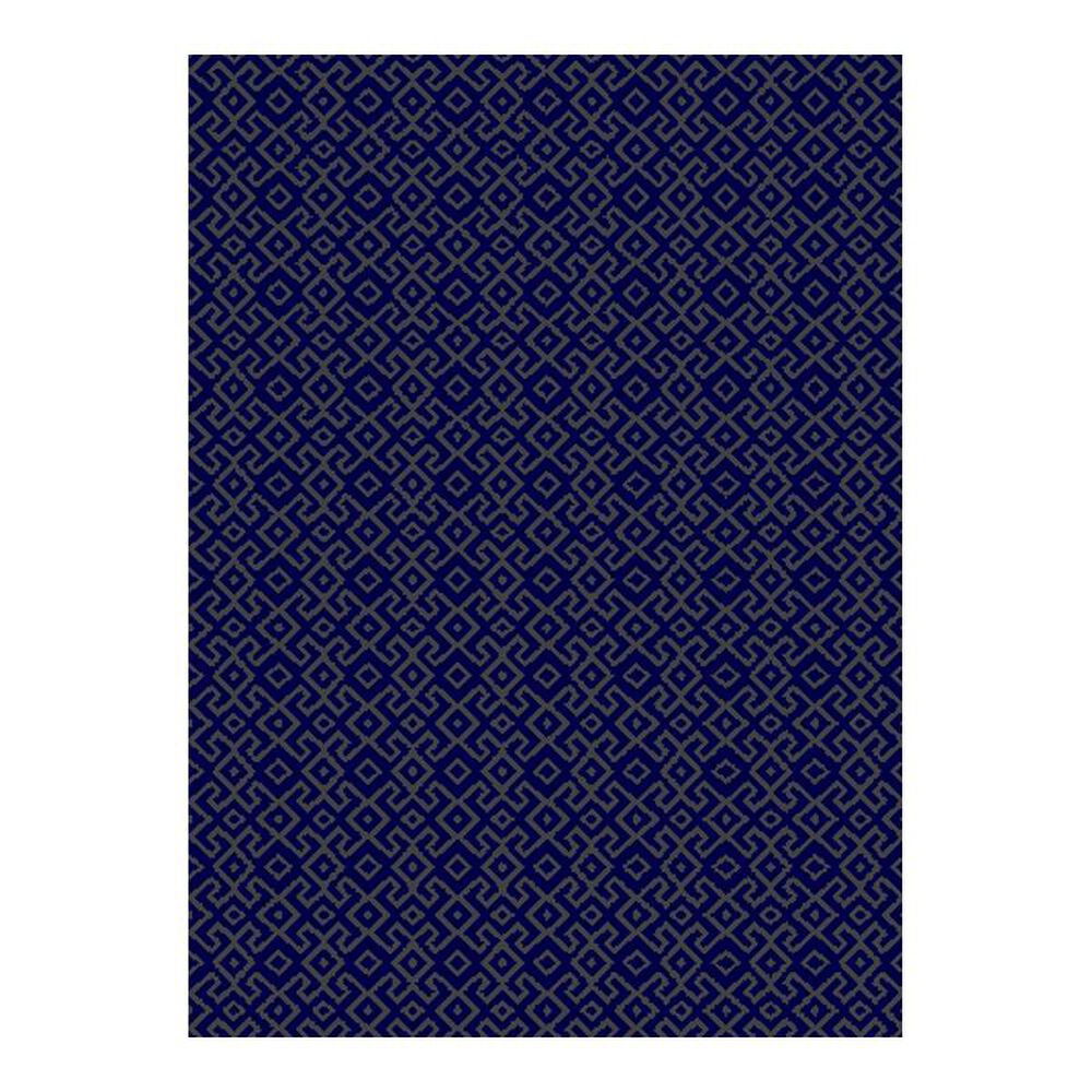 Radici USA Basilica 6693 5'3" x 7'3" Navy Area Rug, , large