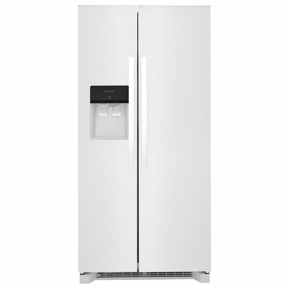 Frigidaire 33" Side-by-Side Refrigerator in White, , large