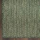 Nourison Horizon HOZ02 Green 5" x 7" Indoor/Outdoor Area Rug, , large