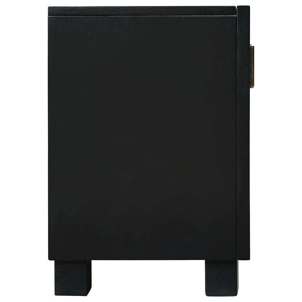 Ashley Winbardi 85&quot; TV Stand in Black, , large