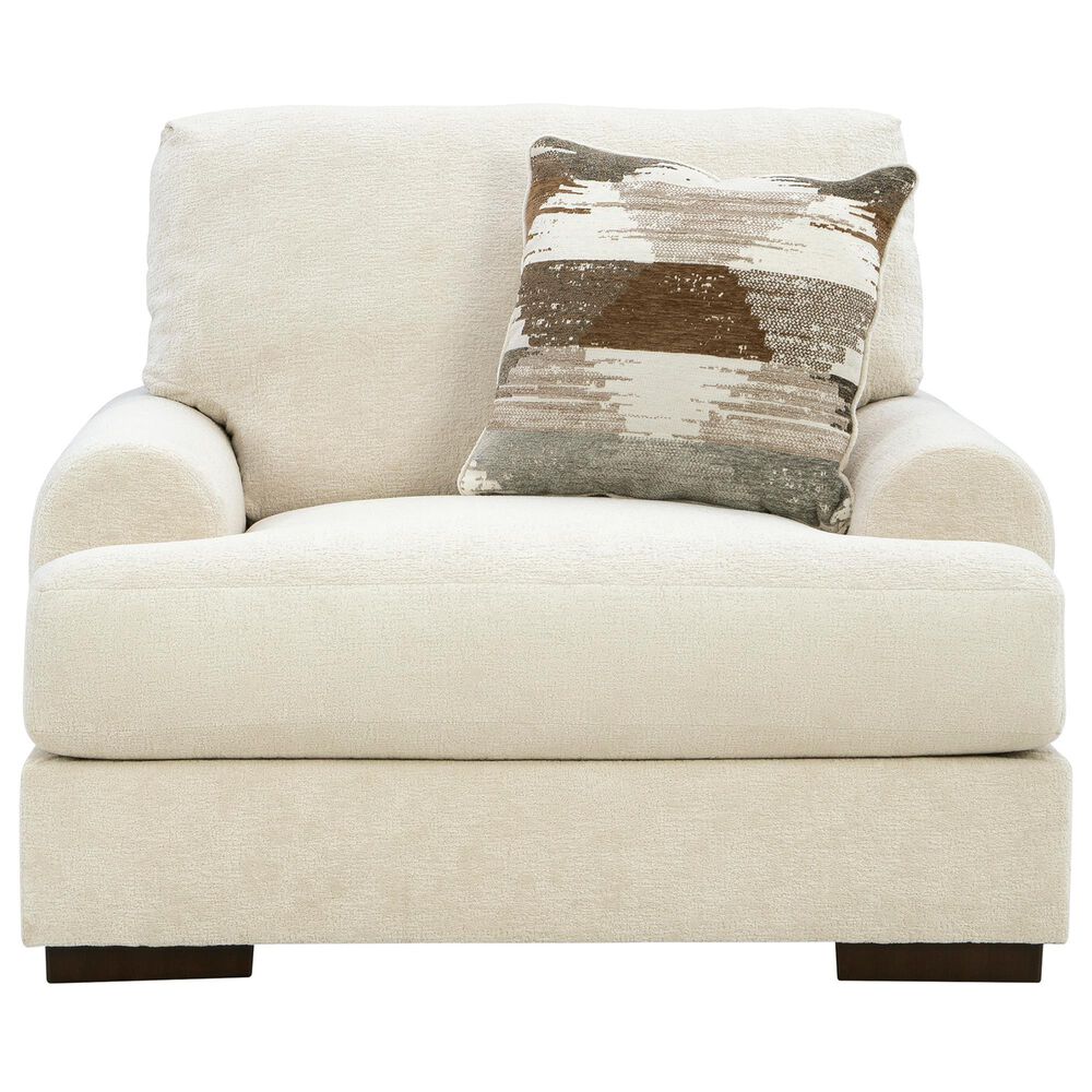 Ashley Jayne Park Chair and a Half with Ottoman in Sand, , large