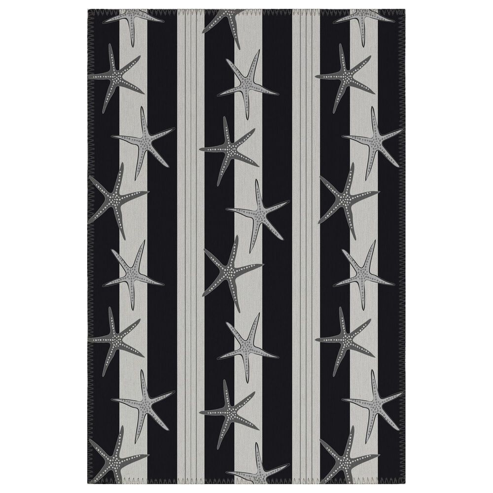 Dalyn Rug Company Seabreeze SZ12 2"6" x 3"10" Black Area Rug, , large