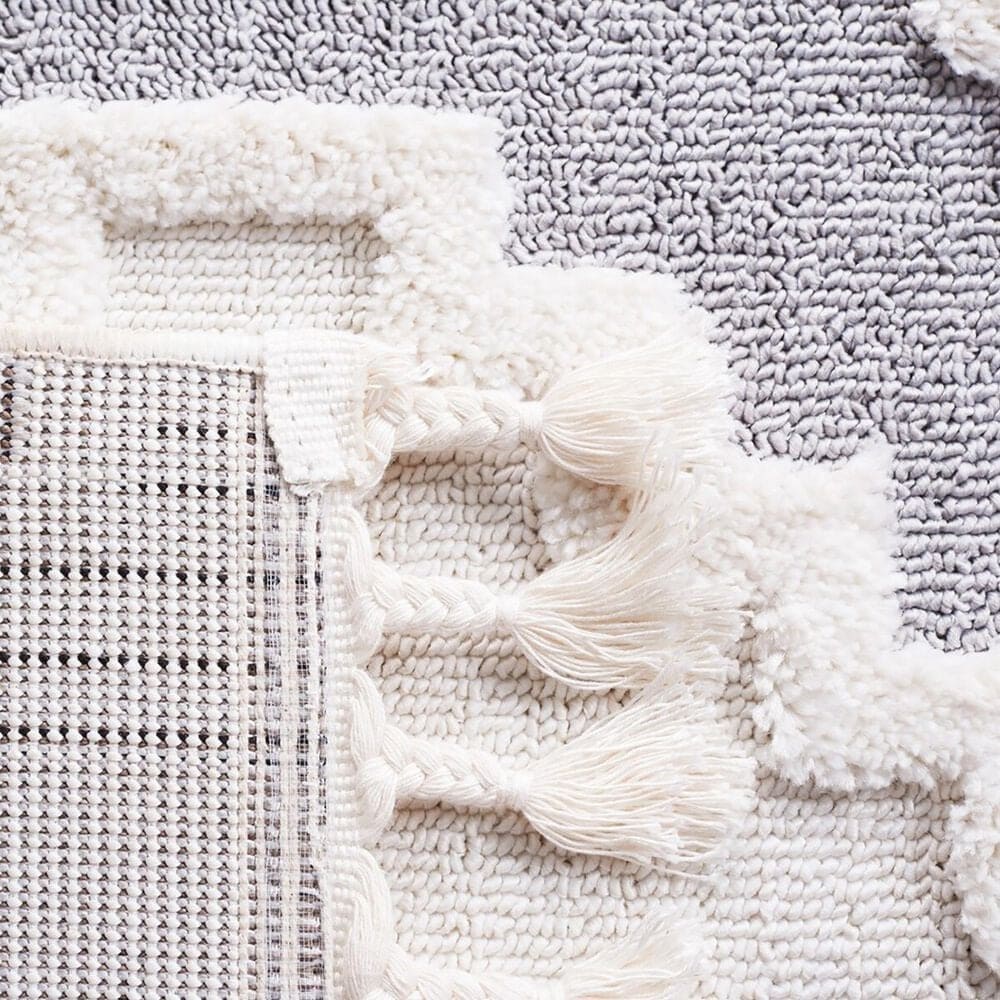 Safavieh Marrakesh MRK532 2&#39;2&quot; x 6&#39; Ivory and Grey Runner, , large