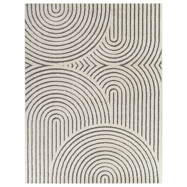 Balta Rugs Caserio 7"10" x 10" Cream and Grey Area Rug, , large