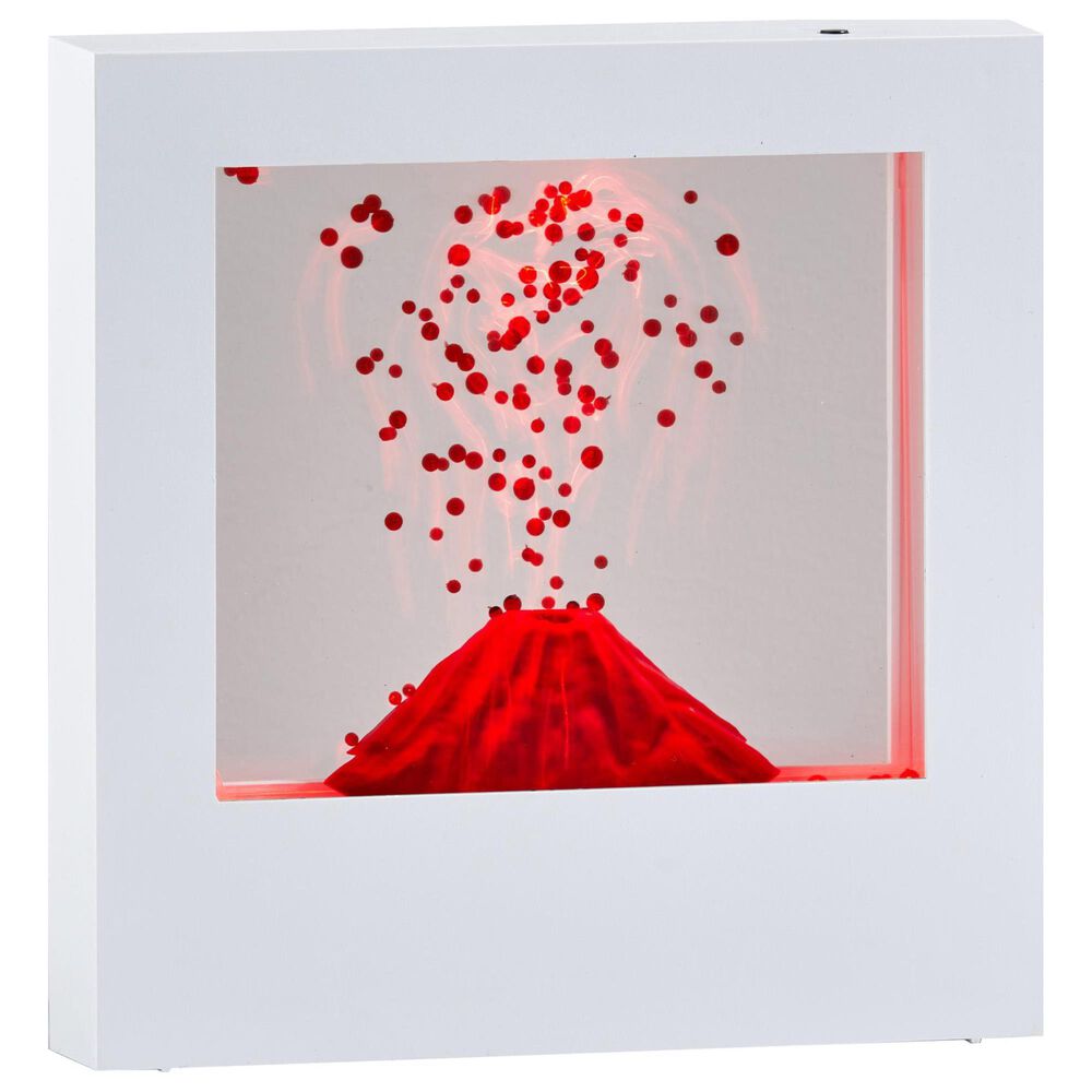 Adesso Volcano Light Box in White, , large