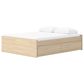 Ashley Onita Queen Platform Bed with 2 Side Storage in Natural, , large