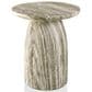 Furniture of America Karvyn 17" Side Table in Gray, , large