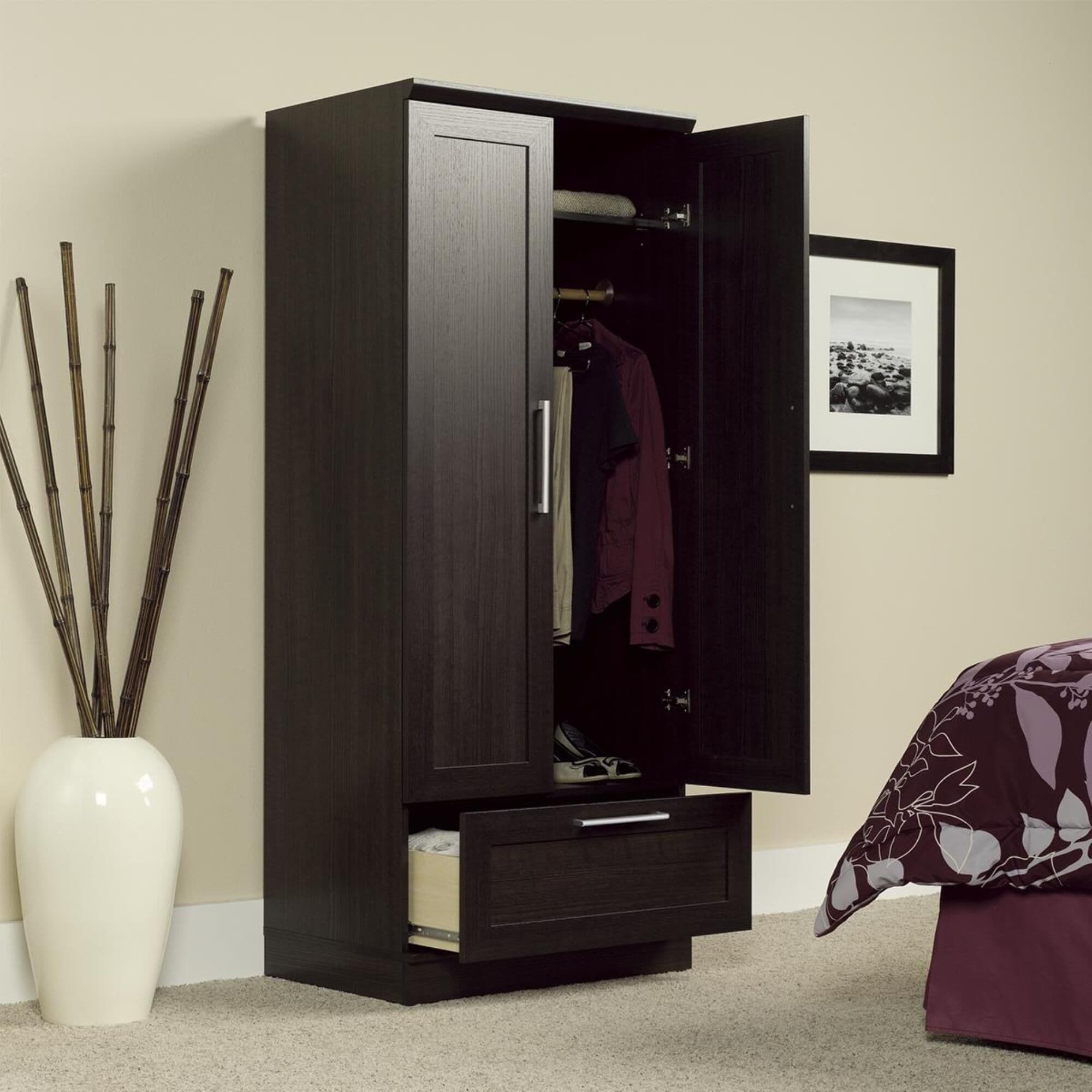 Sauder HomePlus Wardrobe in Dakota Oak