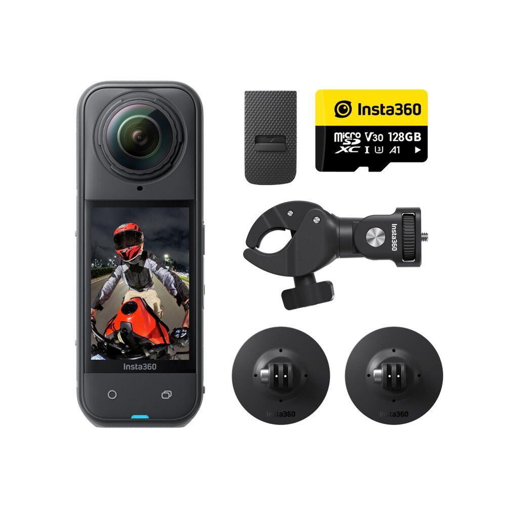 Insta360 X5 Motorcycle Bundle Action Camera, , large
