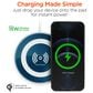 Hypercel ChargePad Pro 15W Wireless Fast Charger in Blue, , large