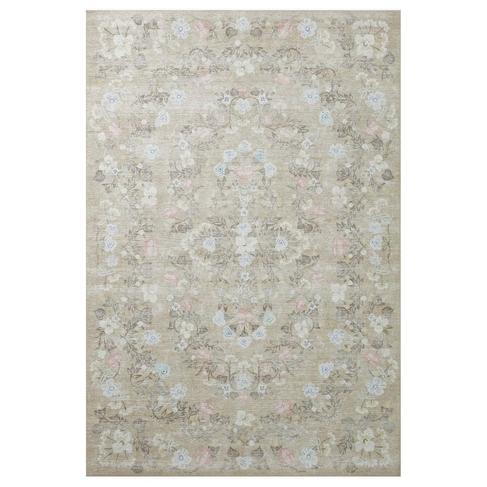 Rifle Paper Co. x Loloi Palais 2"6" x 7"6" Khaki Runner, , large