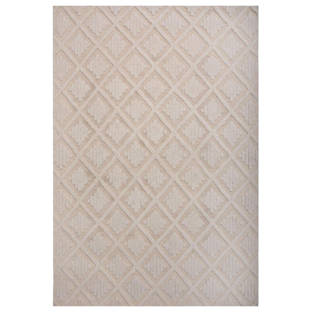 RIZZY Driftwood 5&#39; x 7&#39;9&quot; Ivory, , large