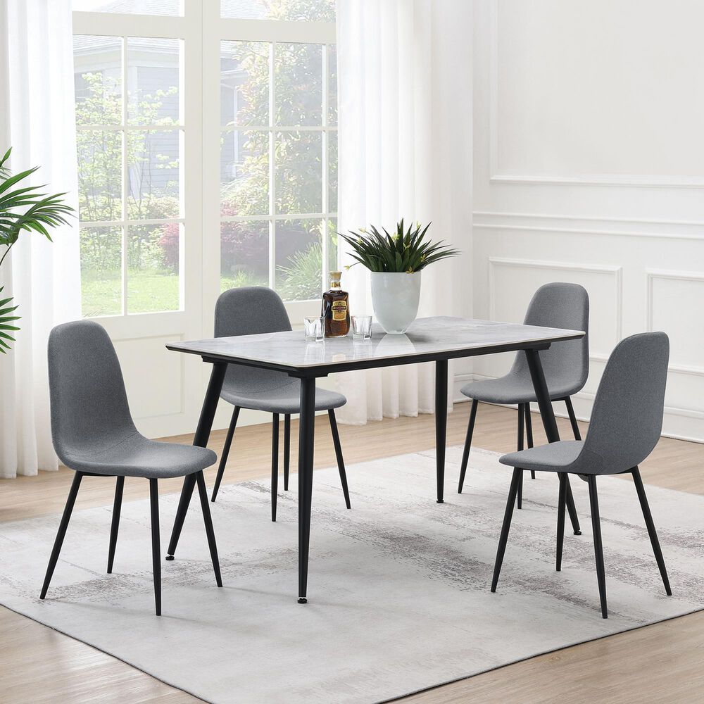 Pacific Landing Dennison Side Chair in Grey, , large