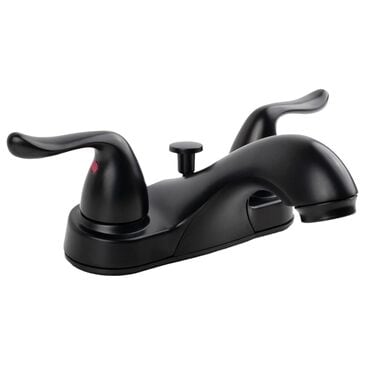 MS International 2-Handle Bathroom Faucet in Matte Black, , large