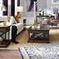 Belle Furnishings Tribeca Rectangular Cocktail Table in Cordovian Brown, , large