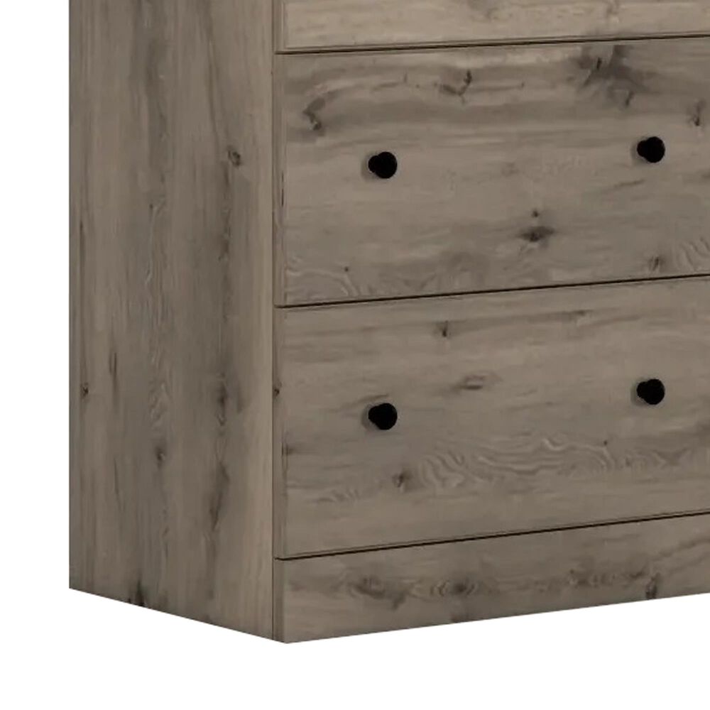 Lemoore Essentials 23" 4-Drawer Chest in Weathered Gray Ash, , large