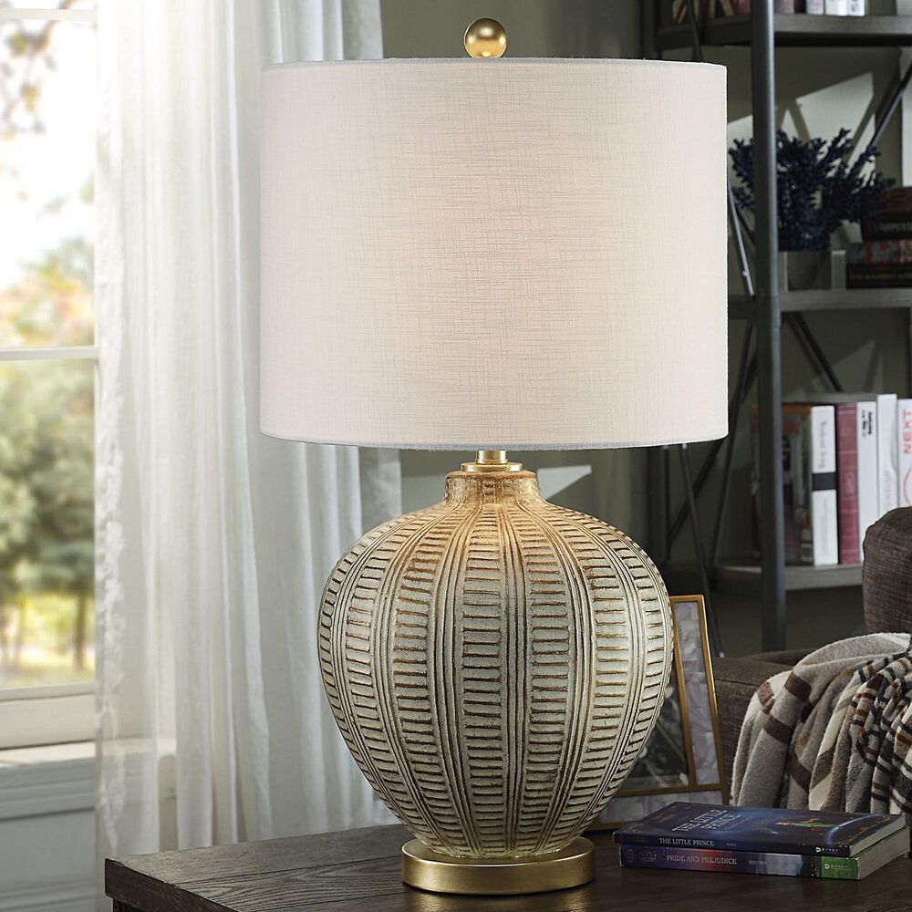 Stylecraft Lamps Table Lamp in Baffo Gold, , large