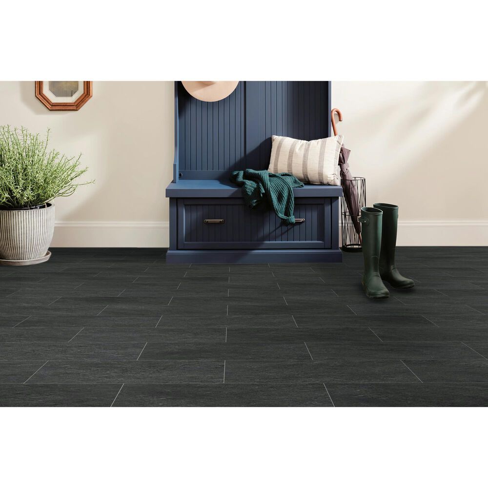 COREtec Embra Slate 12&quot; x 24&quot; Luxury Vinyl Tile, , large