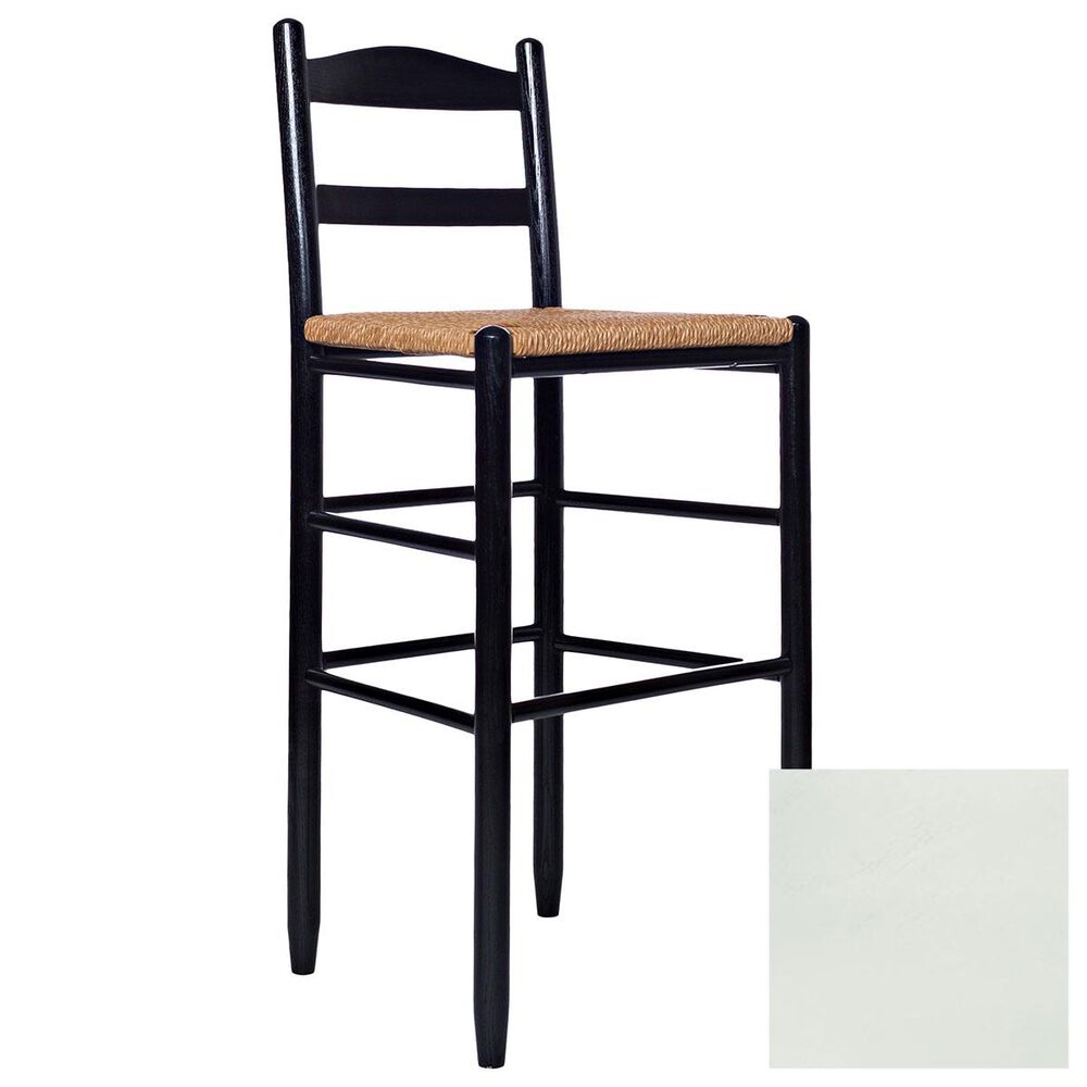 Lakeside Penrose Ladderback Barstool in Coastal Gray, , large