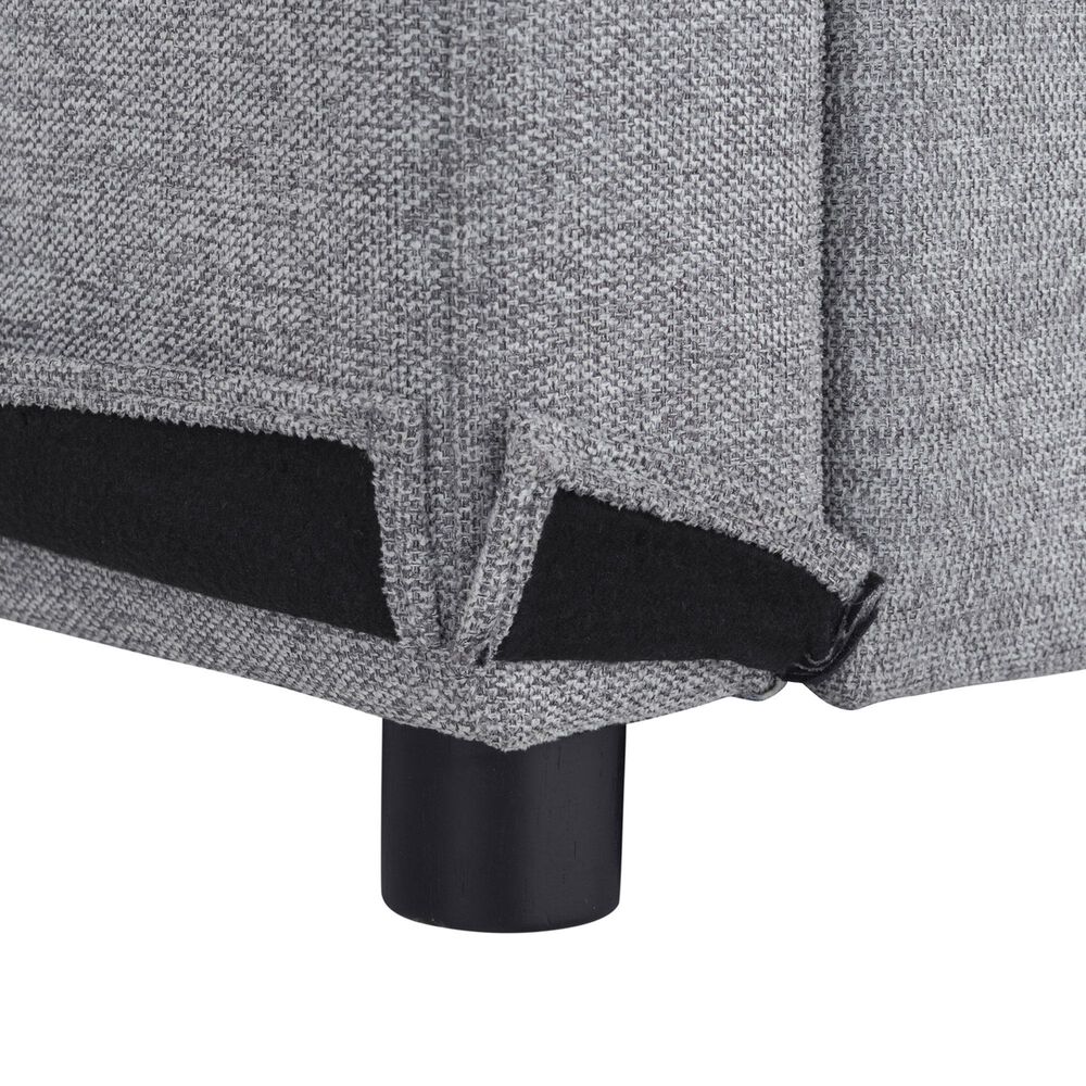 Lifestyle Solutions Mia Convertible Sofa in Light Gray, , large