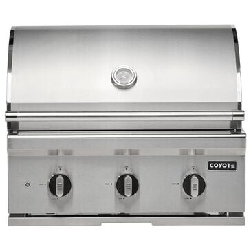 Coyote Outdoor 30" C-Series Built-In Liquid Propane Grill in Stainless Steel, , large