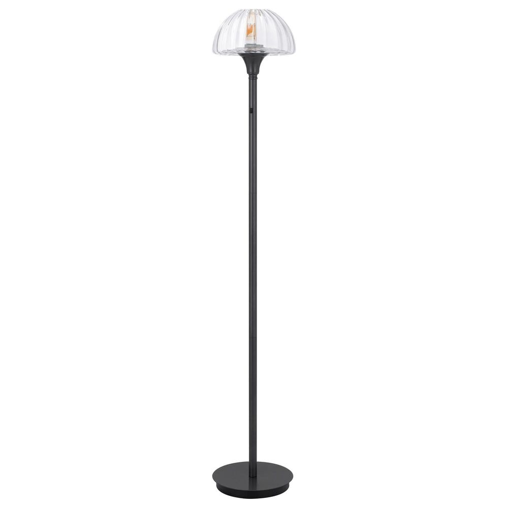 Cal Lighting Eleanor Floor Lamp in Charcoal Grey, , large