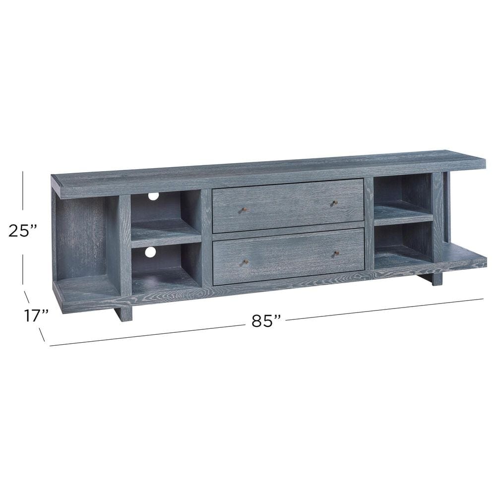 Riva Ridge Latitude 84" 2-Drawer Console in in Deep Indigo, , large