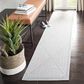 Safavieh Bermuda BMU811M 2" x 8" Light Blue and Ivory Indoor/Outdoor Area Performance Rug, , large