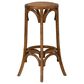 Linon Home Decor Rae Rattan Bar Stool in Rich Walnut, , large