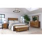 Hawthorne Furniture Norcross Queen Panel Bed in Hickory, , large