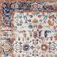Amer Rugs Alexandria 2" x 6" Ivory and Gold Runner, , large