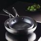 Circulon 8" and 10.25" Nonstick Frying Pan Set in Stainless Steel, , large