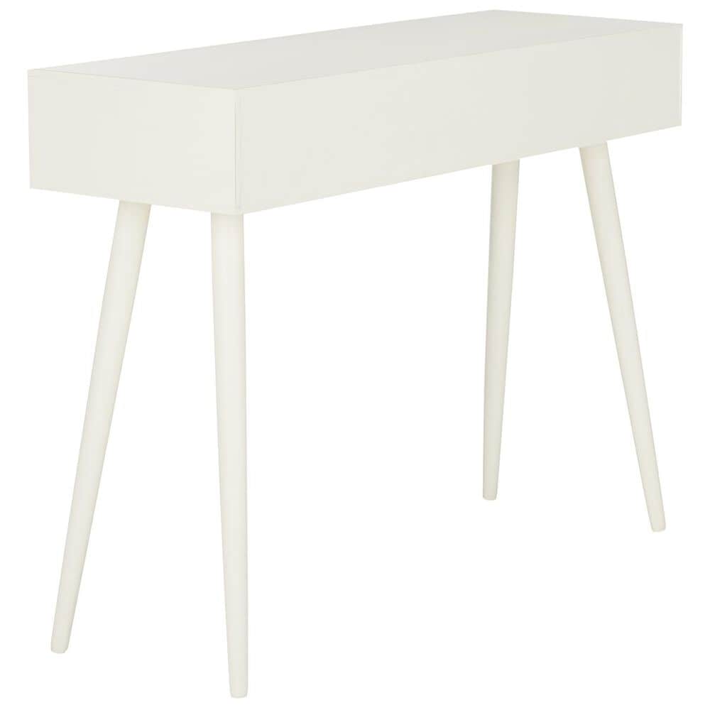 Safavieh Albus 3-Drawer Console Table in Distressed White, , large