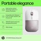 HP Z3700 G2 Wireless Mouse in Tranquil Pink, , large