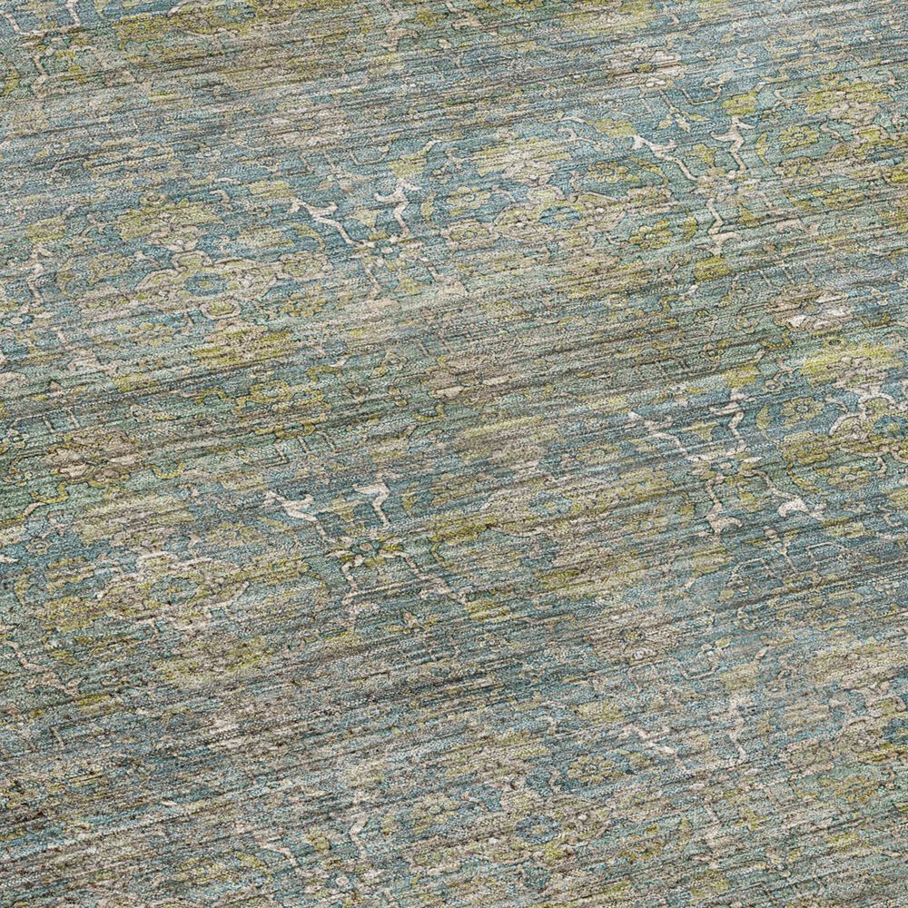 Dalyn Rug Company Aristo AR5 Teal 8' Round Area Rug, , large