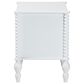 Baxton Studio Callison 2-Drawer Nightstand in White, , large