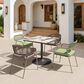 Zuo Modern Rio Outdoor Dining Chair in Green (Set of 2), , large