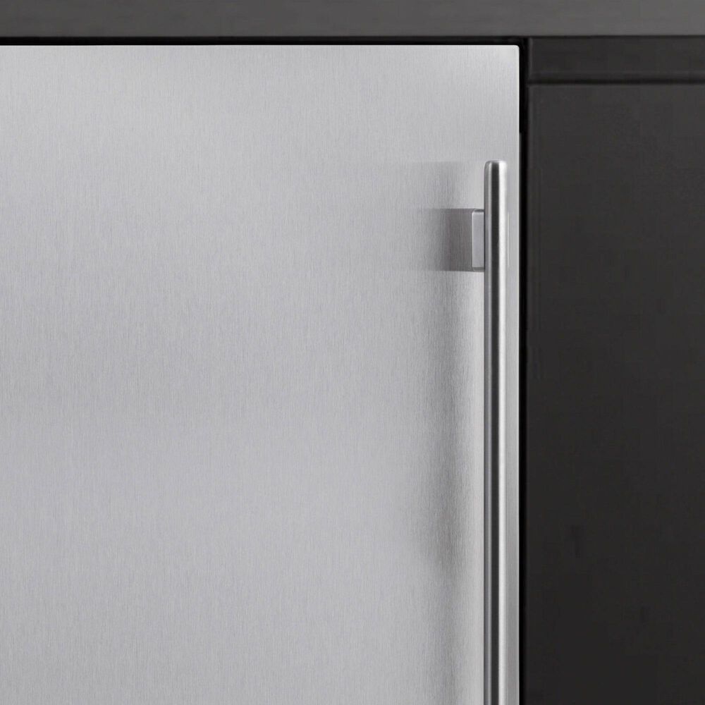 True Residential 24&quot; ADA Height Undercounter Wine Cabinet with Left Hinge and Glass Door in Stainless Steel, , large