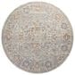 Chris Loves Julia x Loloi Rosemarie 7"9" Round Oatmeal and Lavender Area Rug, , large