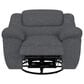 Catnapper Trifecta Power Swivel Recliner in Smoke, , large