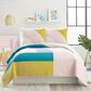 Peking Handicraft Modshapes 3-Piece King Quilt Set in Blue, , large