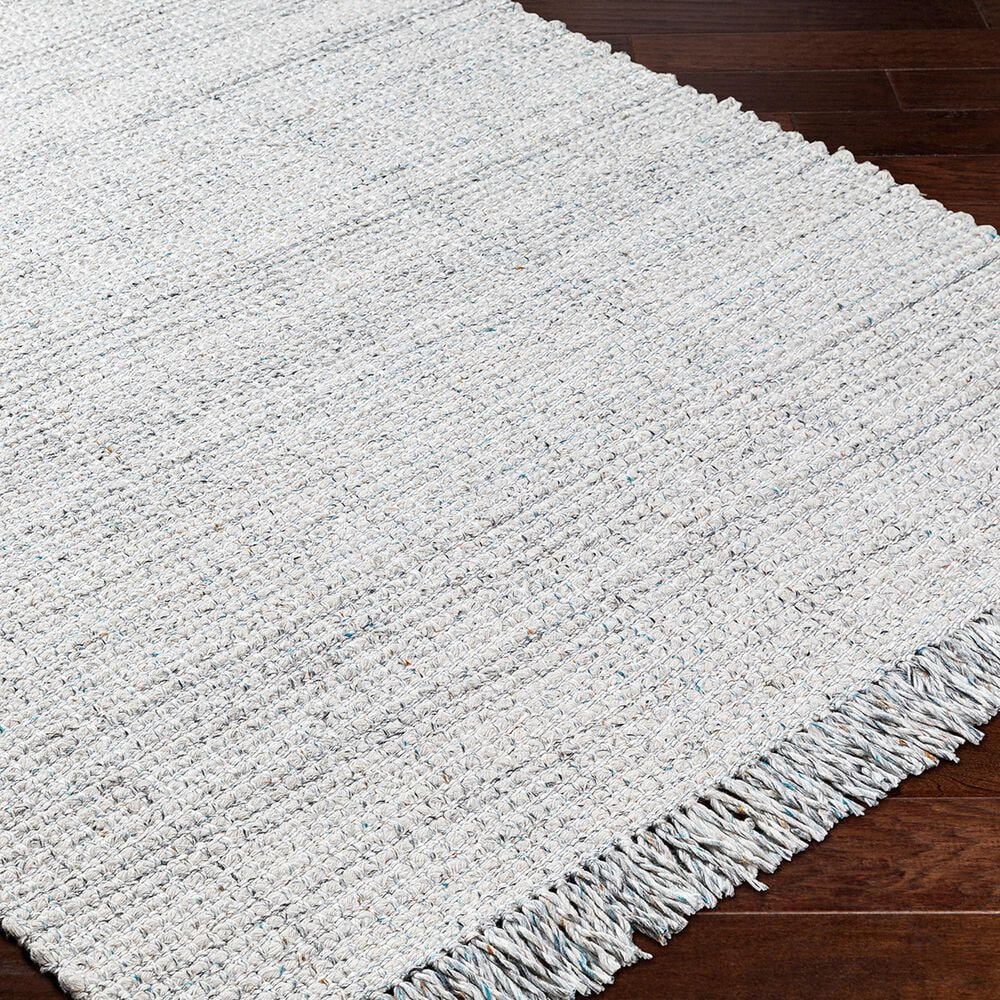 Surya Sara SRU-2303 5&#39; x 7&#39;6&quot;  Light Slate, Charcoal, Brown, Seafoam, Light Grey Area Rug, , large
