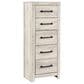 Ashley Cambeck Narrow Chest in Whitewash, , large
