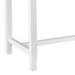 Linon Home Decor Claridge Counter Height Pub Table in Bright White - Table Only, , large