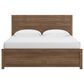 Ashley Broachmyn King Bed with Two Nightstands in Warm Auburn, , large