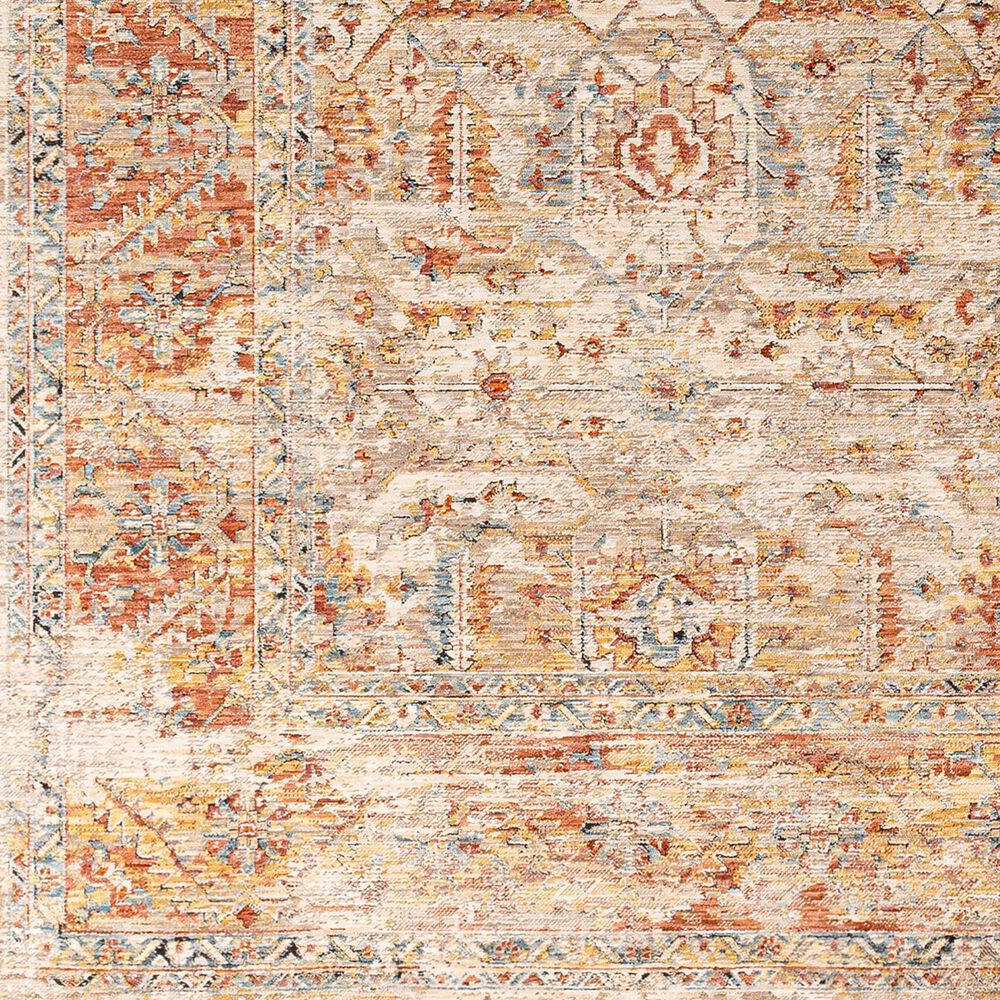 Surya Aspendos 12&#39; x 15&#39; Dusty Pink, Rust, Burgandy, Wheat, Taupe, Gray, Charcoal, Denim, Black and Cream Area Rug, , large