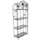 Maple and Jade 66" Traditional Bakers Rack in Black, , large