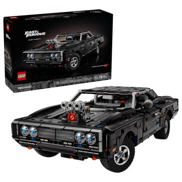 LEGO Technic Fast and Furious Dodge Charger R/T Car Building Set, , large