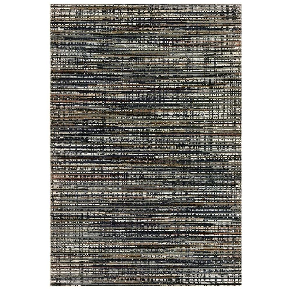 Oriental Weavers Bowen 1332H 5"3" x 7"6" Black Area Rug, , large