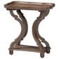 Baxton Studio Yannick End Table in Antique Brown, , large